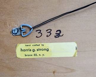 Vintage Harris G. Strong Tile Work Wall Art