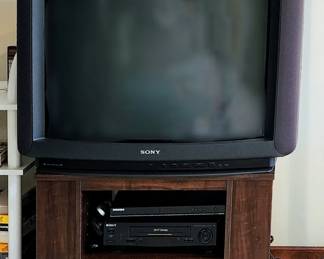 Sony TV and TV stand