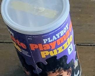 Vintage Playboy Playmate puzzles (this puzzle is missing one piece)