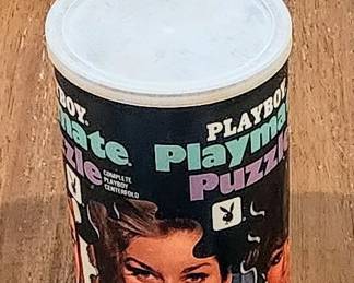 Vintage Playboy Playmate puzzles (no pieces missing)