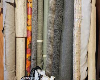 Various fabrics 