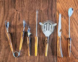 Unique vintage bar items by Sheffield