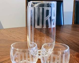 Unique vintage bar items