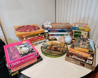 Vintage puzzles & games