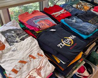 Hundreds of T-Shirts