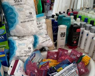 Lots & Lots of Bathroom Supplies