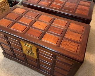 Rosewood Blanket Chests 2