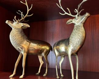 Brass Reindeer