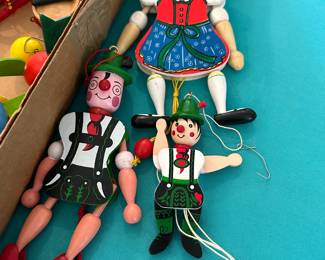 German Wood Ornaments