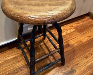Vintage Adjustable Stool