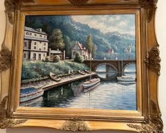 S. Parnel Oil on Canvas