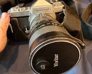 Vintage Nikkormat Camera