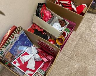 Lots of Wrapping Supplies