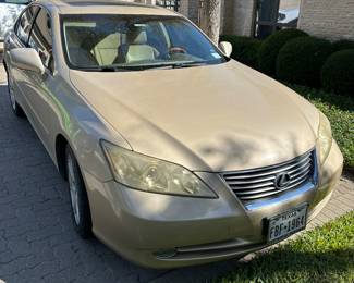 2007 Lexus - 62,000 miles (possibly available for presale)