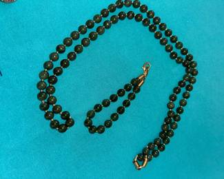 Jade Necklace & Bracelet