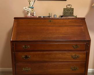 Cherry Slant Front Desk