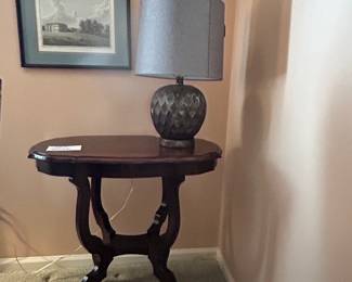 Small Oval Side Table