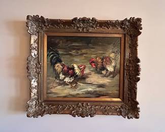 24 x 30 oil painting, signed