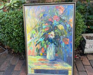 Hazel Springfield oil on canvas