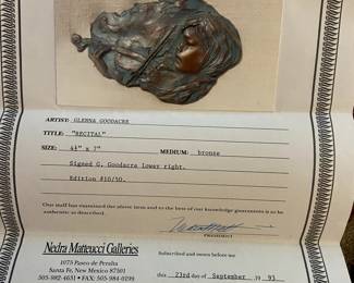 Glenna Goodacre " The Recital" Bronze 