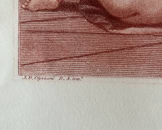 J.B.Cipriani Engraving