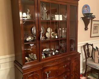 Mahogany China Cabinet
