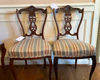 Mahogany Side Chairs
