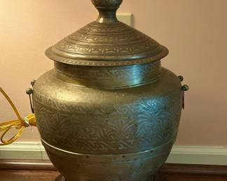 Large Asian Bronze Urn