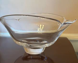 Steuben Glass Bowl 11 Inch