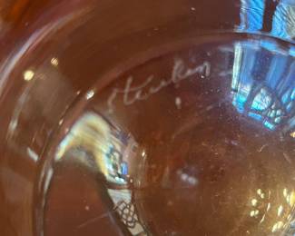 Steuben 9 inch bowl