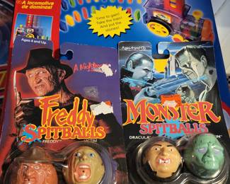 Vintage horror ( Freddy Krueger and Dracula )