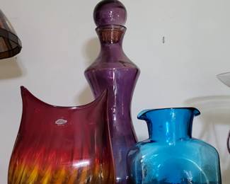 Vintage Blenko glass