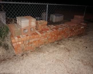 bricks, pavers, cement blocks