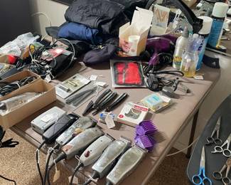 Professional Barber Tools (many sold)