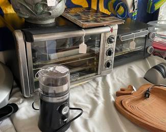 Toaster Oven, Coffee Grinder, etc, etc