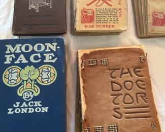 We have Elbert Hubbard's the Doctors, Jack London's Moon Face, many copies of the Philistine, and more!