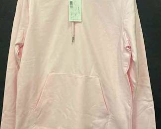 Helmut Lang Flat Hem Hoodie Light Pink