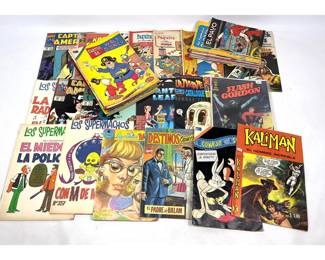 Lot 1043 Large lot Vintage Comic Books. 