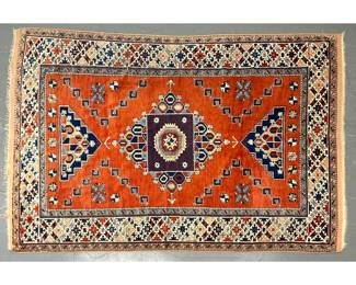 Lot 963 10 2 x 6 5 Handmade Carpet Rug. 