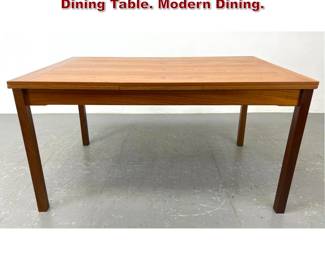 Lot 1014 Danish Rosewood Refractory Dining Table. Modern Dining.