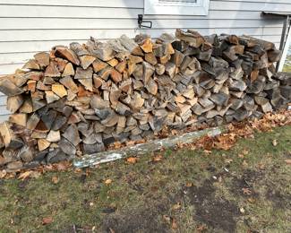 Seasoned hard wood firewood
