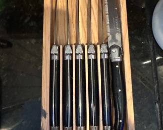 Laguiole knife set