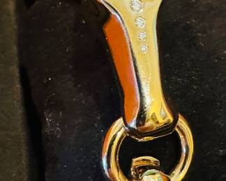 #2 - Hermes MM Galop 18kt rose gold horse bracelet with diamonds. price upon request. 