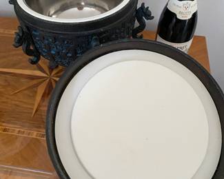 #87 -$60 really cool Mayan style ice bucket 