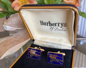 #23 - $70 - Burberrys cuff links in original box. 