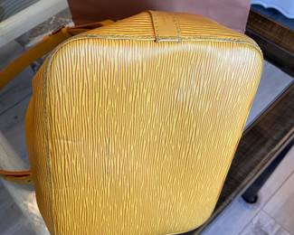 #26 - Vintage Louis Vuitton - Epi Collection - Petit Noe - Yellow - Fair Good condition - $595