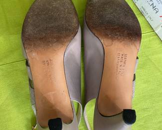 #97 -$50 Salvatore Ferragamo  pumps Nanbuck Calf leather Size 8 