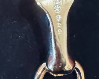 #2 - Hermes MM Galop 18kt rose gold horse bracelet with diamonds. price upon request. 