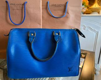 #38 - Vintage Louis Vuitton - Epi collection - Speedy 25 model - $795 - Very good condition. 