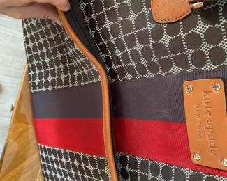 #29 - Large Kate Spade vintage travel purse with lots of compartments. Almost new condition. $190
